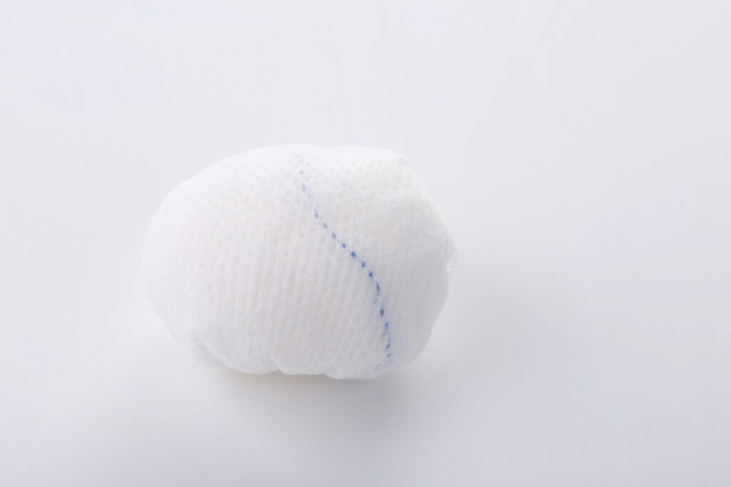 gauze balls