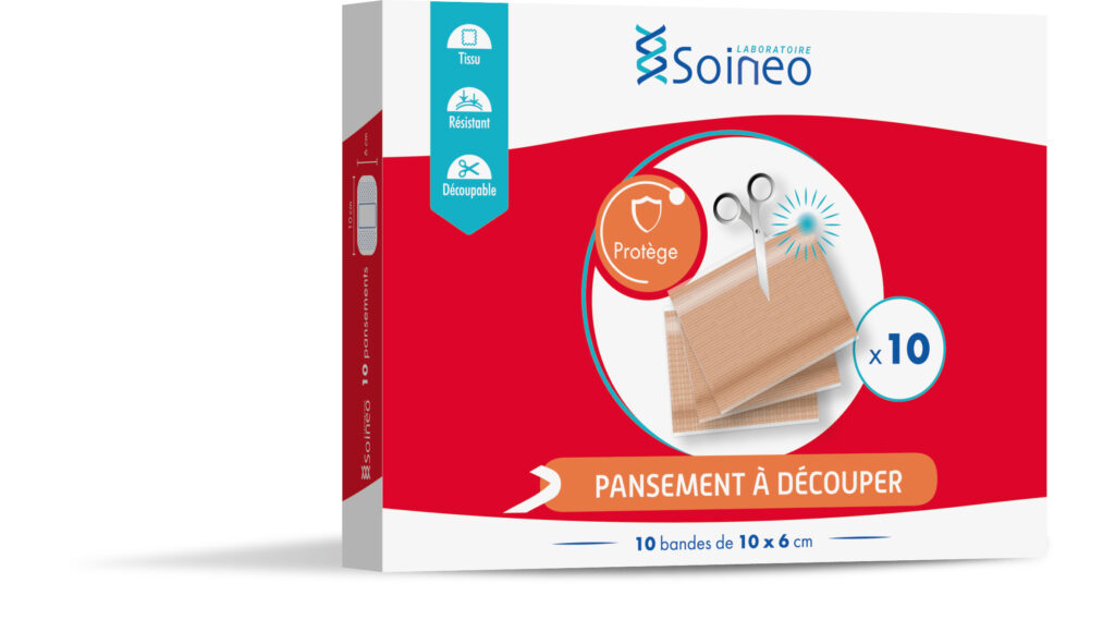 PANSEMENTS À DÉCOUPER EN TISSU