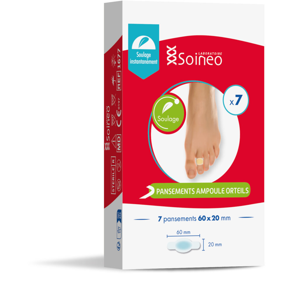 PANSEMENTS HYDROCOLLOÏDES SPÉCIAL AMPOULES ORTEILS