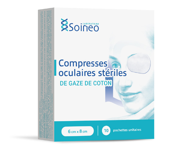 compresse oculaire